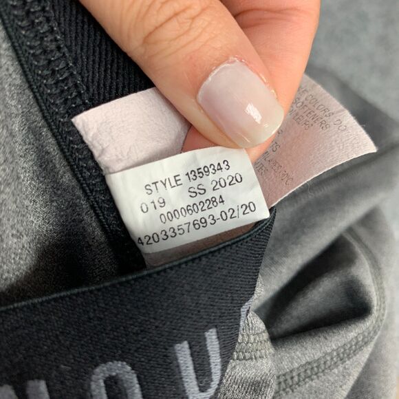 Under Armour Heatgear Bike Shorts Womens XS Extra Small Gray Compression Pull On - Picture 10 of 13